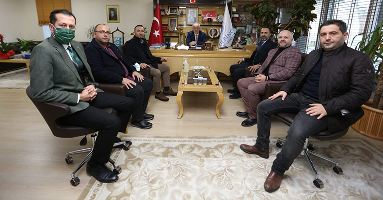 Başkan Aygün, İstişarelerini Sürdürüyor
