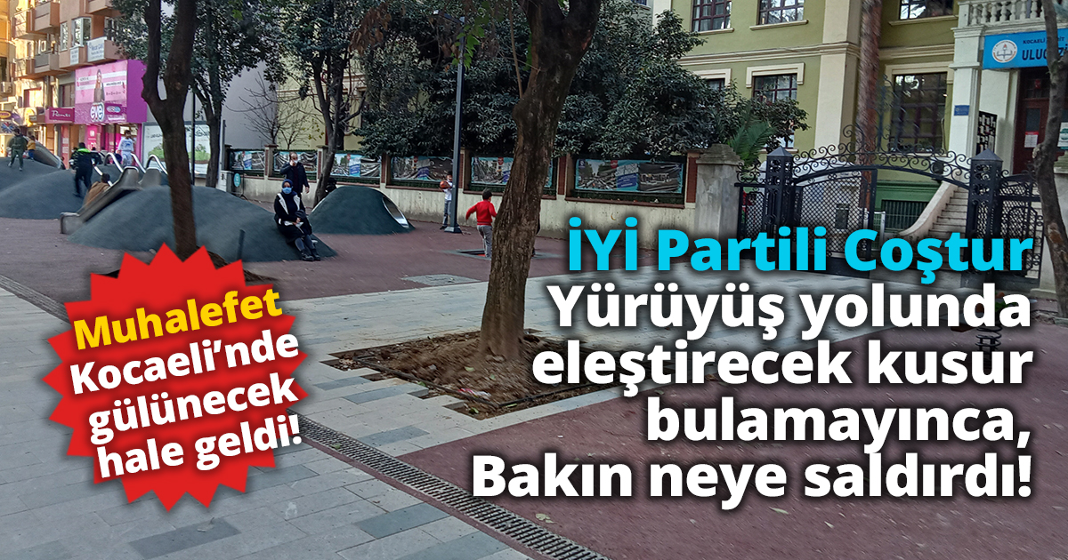 Park yapacak başka yer mi bulamadınız?