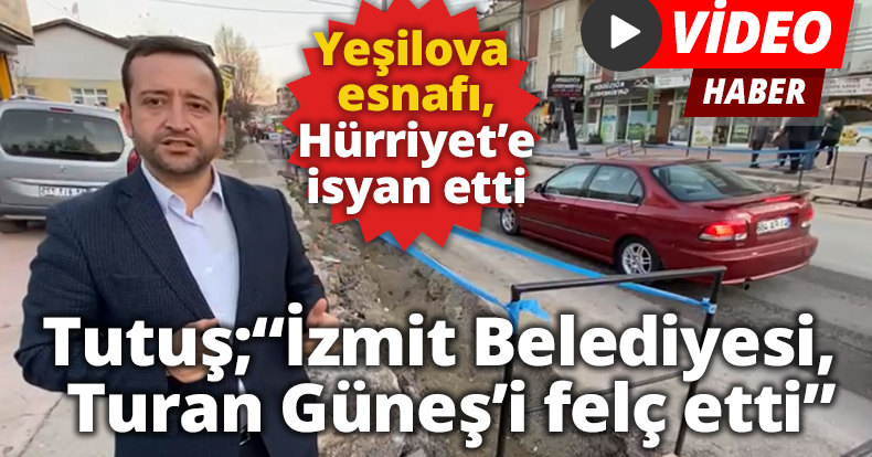 Tutuş: “İzmit Belediyesi,  Turan Güneş’i felç etti”