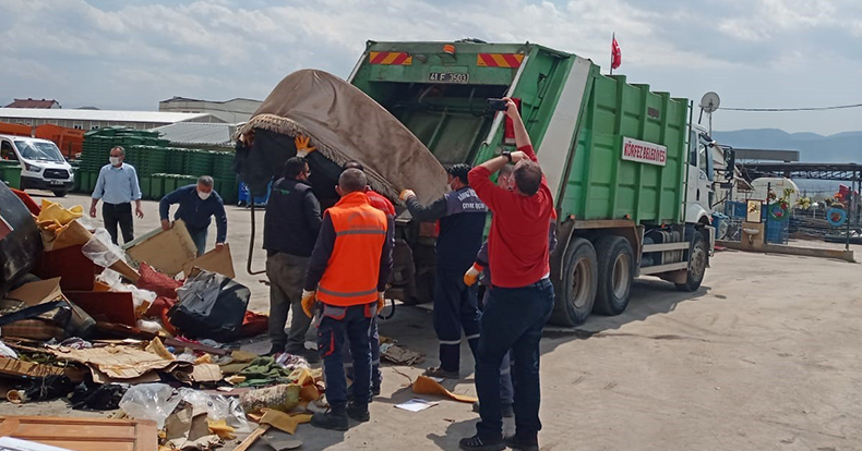 Körfez'de tonlarca atık geri dönüştürülüyor