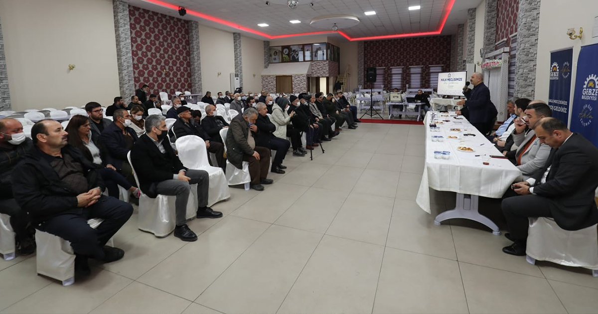 Kırsal mahallelerdeki halk meclisi toplantıları tamamlandı