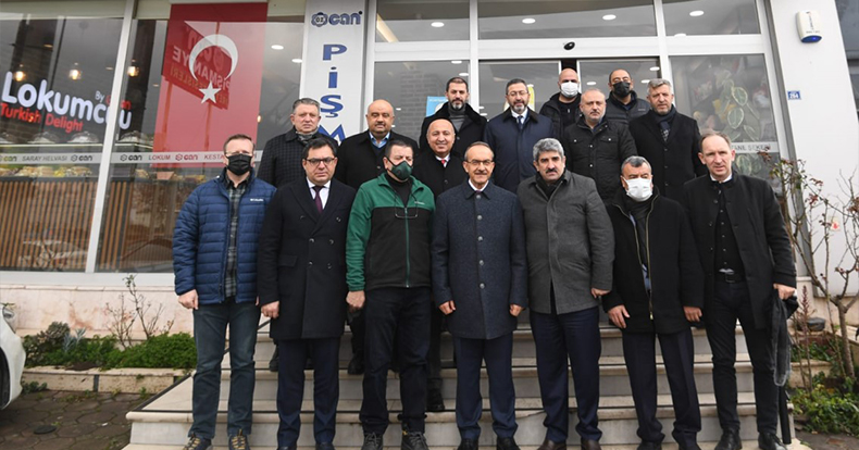 Vali Yavuz, İzmit Sanayi Sitesini Ziyaret Etti