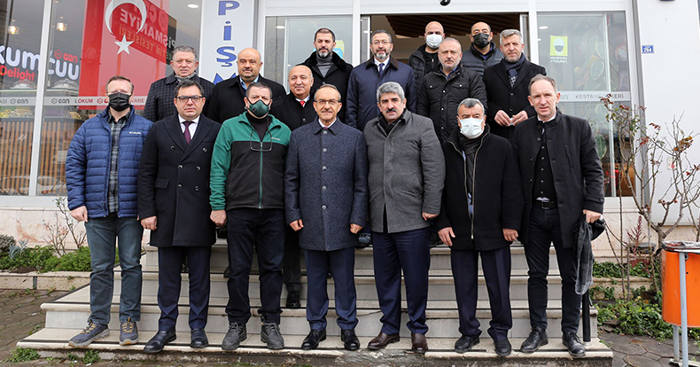 Vali Yavuz ve Başkan Bulut’tan Sanayi Sitesi esnafına ziyaret