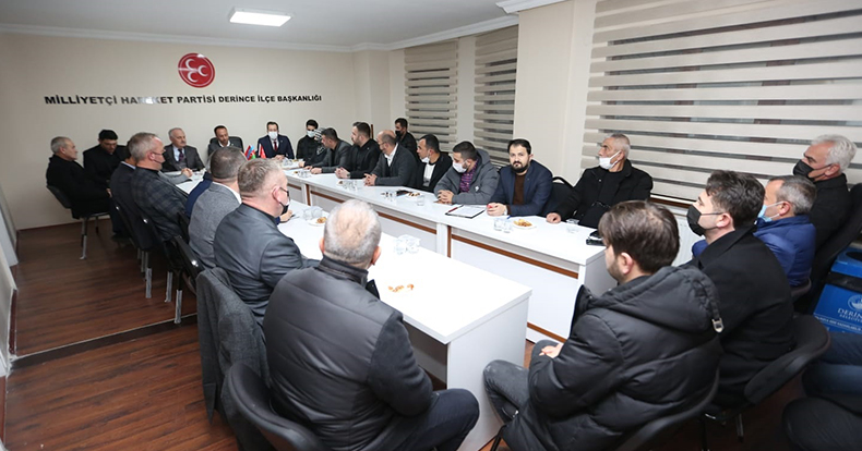 Derince’de Cumhur İttifakı Buluşması