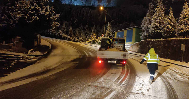 Kocaeli’nde tüm yollar açık