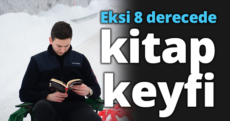 Eksi 8 derecede kitap keyfi