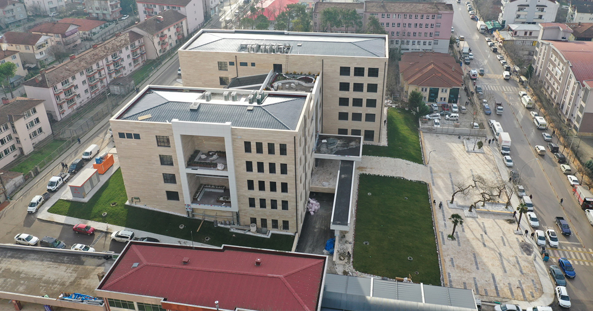 Kandıra’nın yeni hizmet binasında sona doğru   