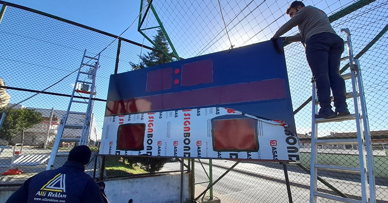 Gebze Beylikbağı Stadı’na dijital skorbord