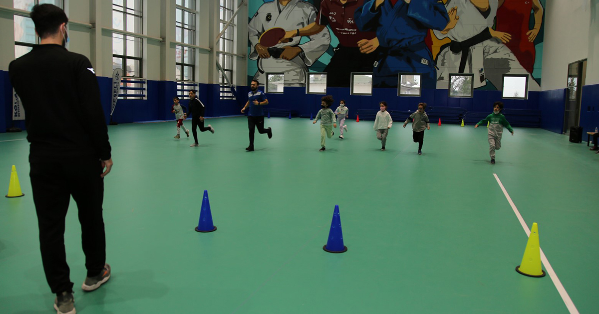 Geleceğin şampiyonları GEBZESEM’de Eurofit testinden geçiyor