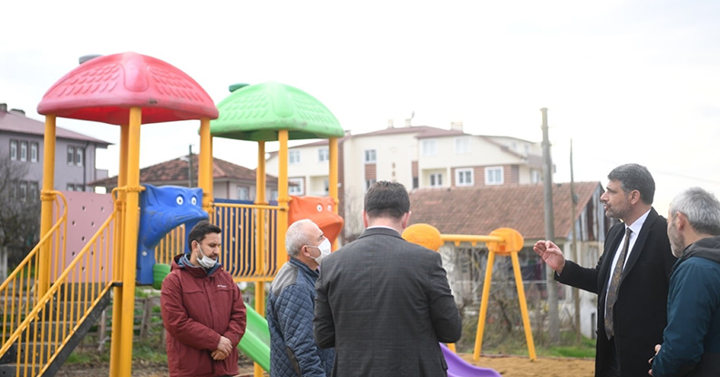 KARTEPE’YE YENİ KALDIRIM VE YENİ PARK