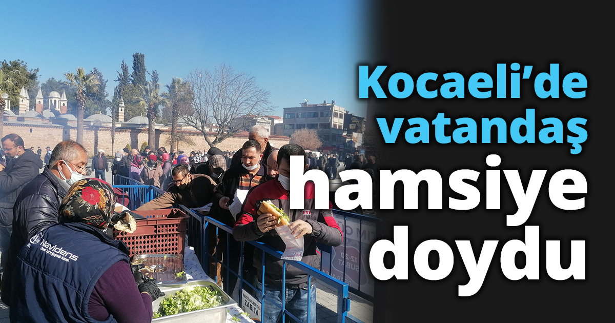 Kocaeli’de vatandaş hamsiye doydu