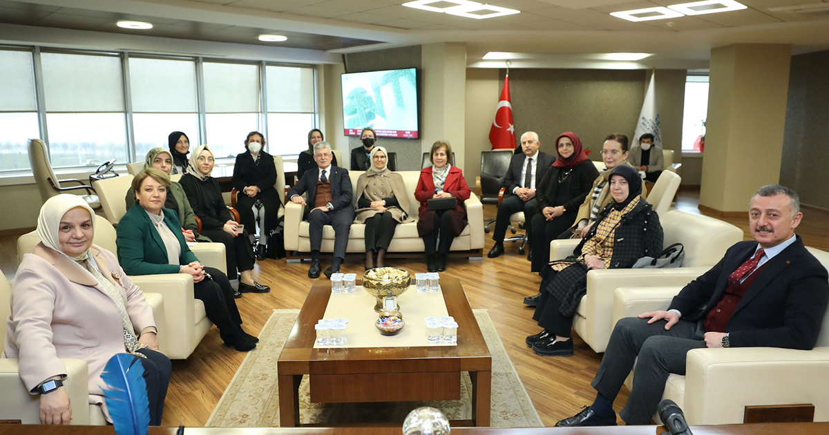 Başkan Büyükakın, Ayşe Keşir’i konuk etti