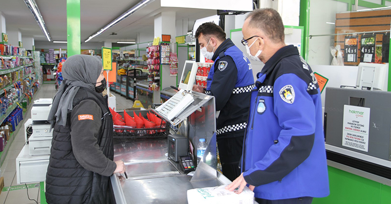 Büyükşehir’den marketlere KDV denetimi