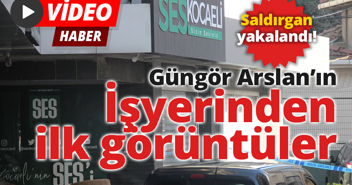 İş yerinden ilk görüntüler!