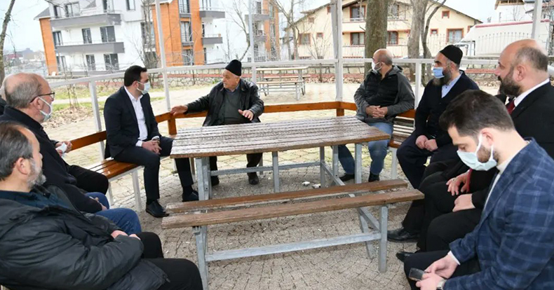 Başkan Özlü, Hasta ve Yaşlı Ziyaretleriyle Gönüllere Dokunuyor