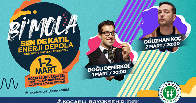 Kampüste Bi’ Mola günleri başlıyor
