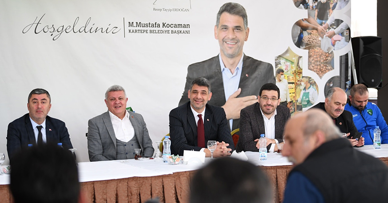 Kocaman Kahveci Esnafı İle Bir Araya Geldi