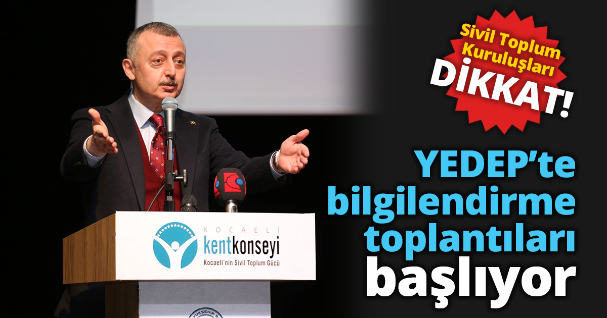YEDEP’te bilgilendirme toplantıları başlıyor