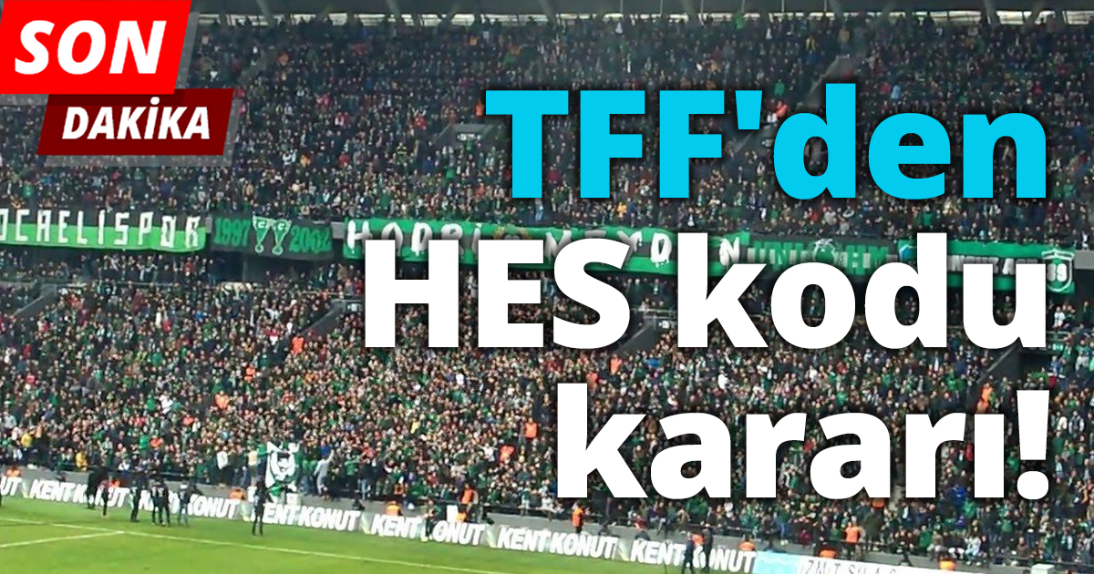  Statlarda HES kodu kararı!