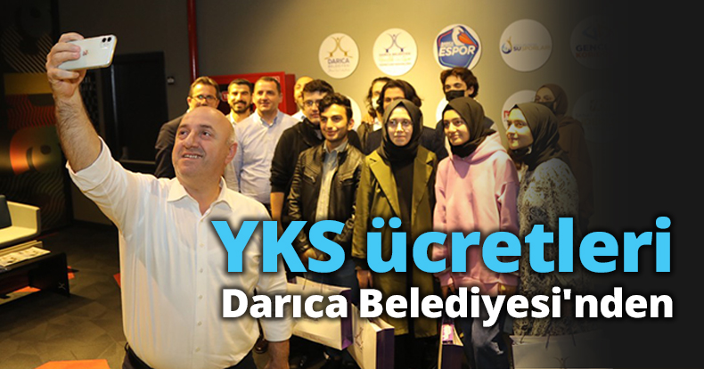 YKS ücretleri Darıca Belediyesi'nden