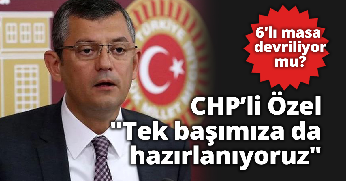 6'lı mutabakat masası devriliyor mu? 