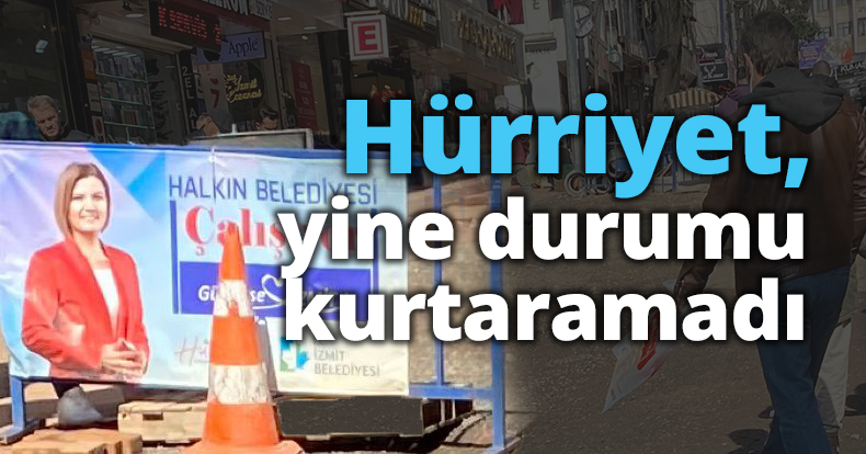 Hürriyet, yine durumu kurtaramadı