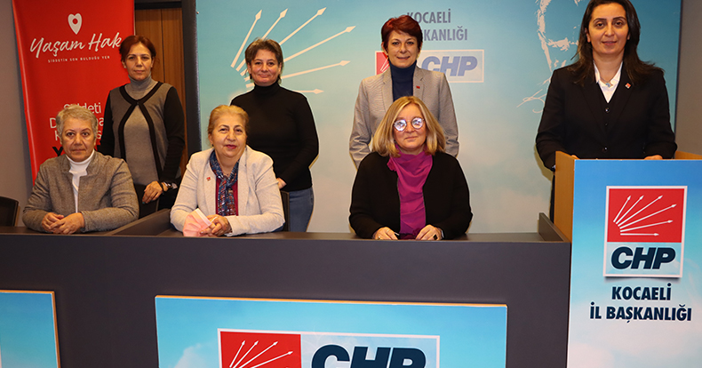 CHP’li kadınlar 8 Mart’ta seslendi: “Yasalara dokunma, uygula”