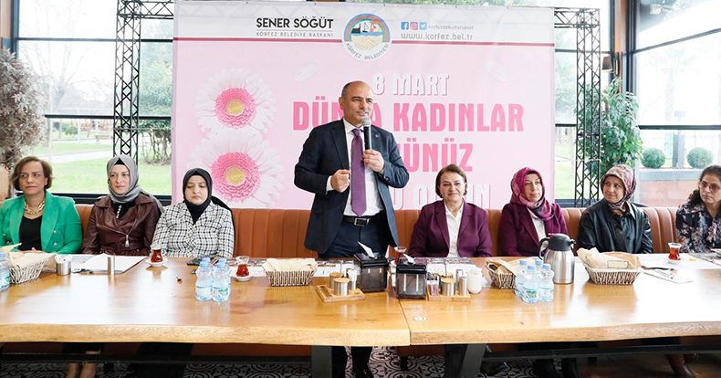 Başkan Söğüt kadın personellerle kahvaltıda buluştu