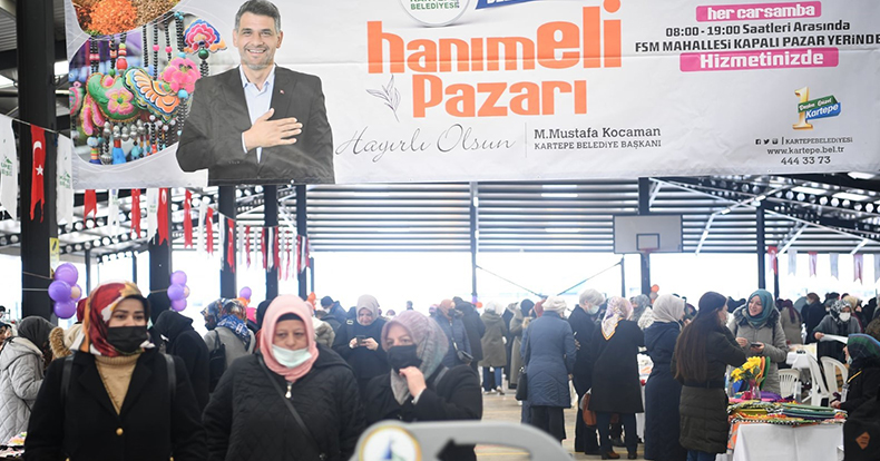 Kadınların emekleri bu pazarda görücüye çıkacak
