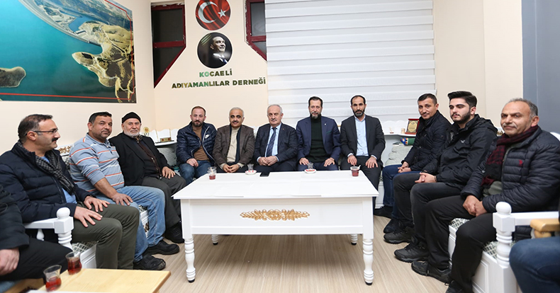 Başkan Aygün’den Adıyamanlılar Derneği’ne Ziyaret