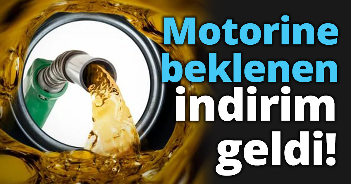 Motorine beklenen indirim geldi!