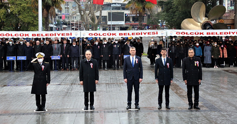 Gölcük'te 18 Mart Şehitler Günü ve Çanakkale Deniz Zaferi etkinlikleri