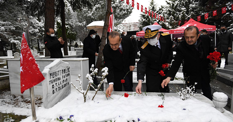 Çanakkale Zaferinin 107. Yıl Dönümünde Şehitlerimiz Rahmet, Şükran ve Minnetle Anıldı