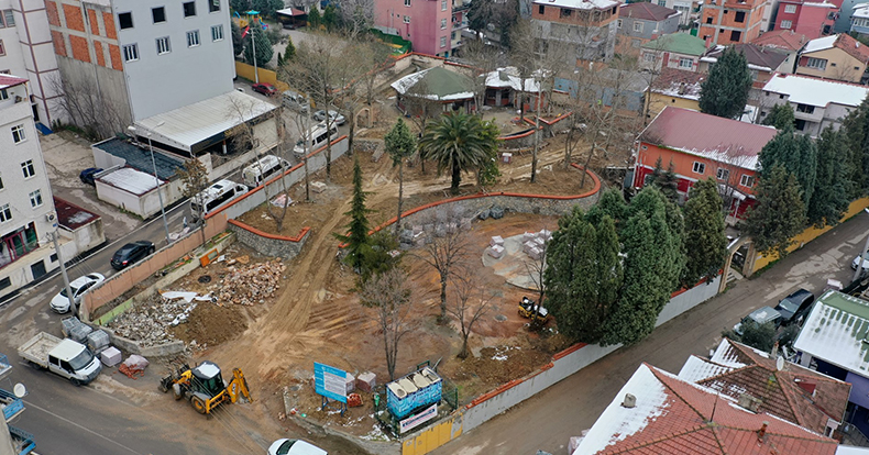Dilovası Adnan Kahveci Parkı yenilenen yüzüyle çok beğenilecek
