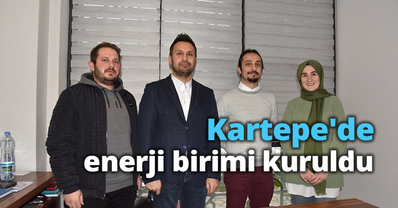 Kartepe'de enerji birimi kuruldu