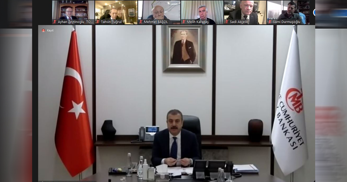 KSO Meclisi’ne Merkez Bankası Başkanı Prof. Dr. Şahap Kavcıoğlu konuk oldu
