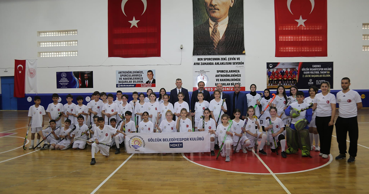 GÖLCÜK BELEDİYESPOR HOKEY BRANŞINDA EĞİTİMLERE BAŞLADI