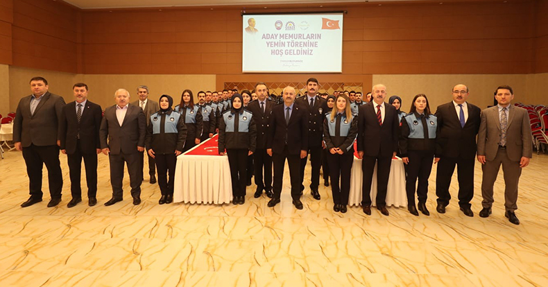 Gebze'de zabıta memurları için yemin töreni düzenlendi
