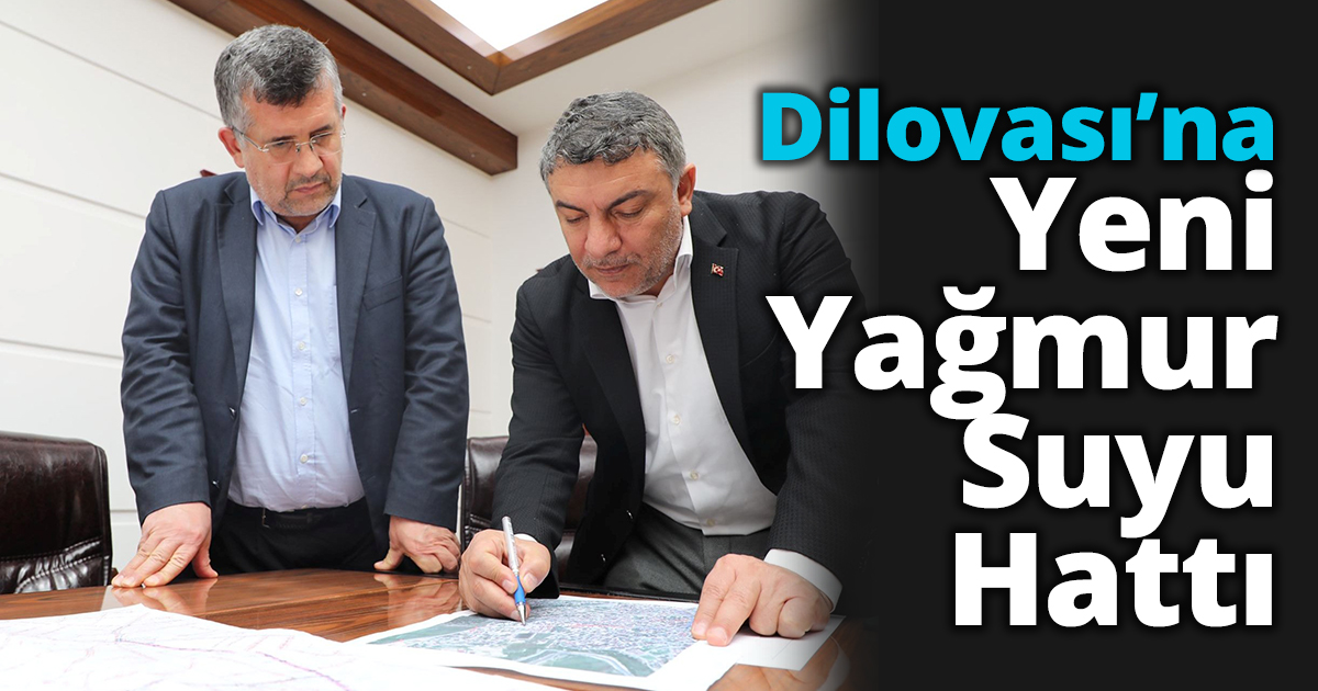 Dilovası’na Yeni Yağmur Suyu Hattı  