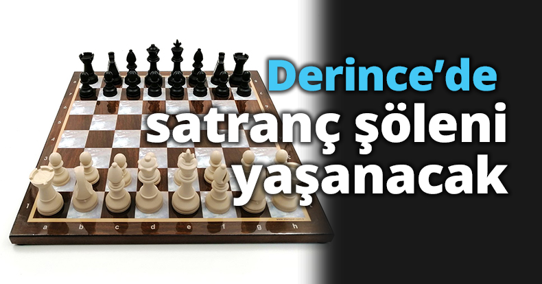 Derince’de satranç şöleni yaşanacak