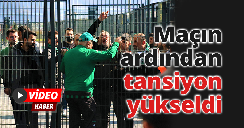Kocaelispor - Denizlispor maçının ardından tansiyon yükseldi