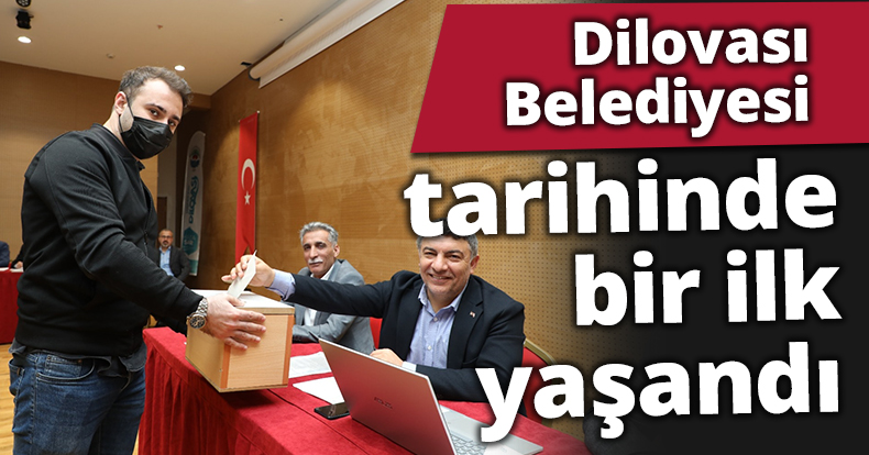 Dilovası Belediyesi tarihinde bir ilk yaşandı 