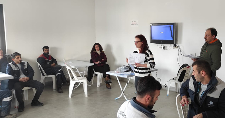Başiskele Belediyesi personellerine eğitim verildi