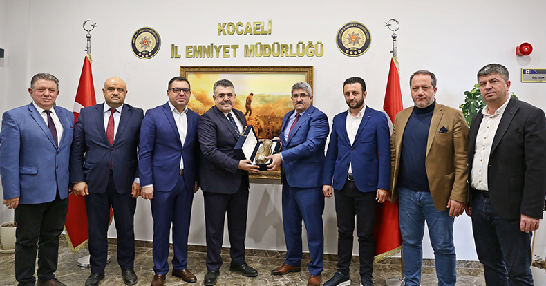 KOTO’dan İl Emniyet Müdürü Tipioğlu’na 177. yıl ziyareti
