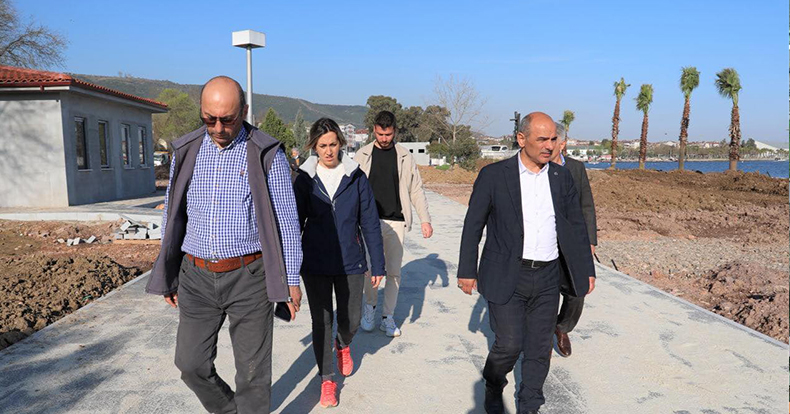 Şehit Nazım Ateş Parkı’nda çalışmalar sürüyor