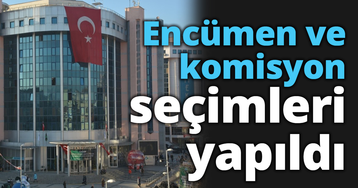İzmit meclisinde encümen ve komisyon seçimleri yapıldı