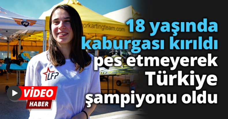 18 yaşında kaburgası kırıldı, pes etmeyerek Türkiye şampiyonu oldu