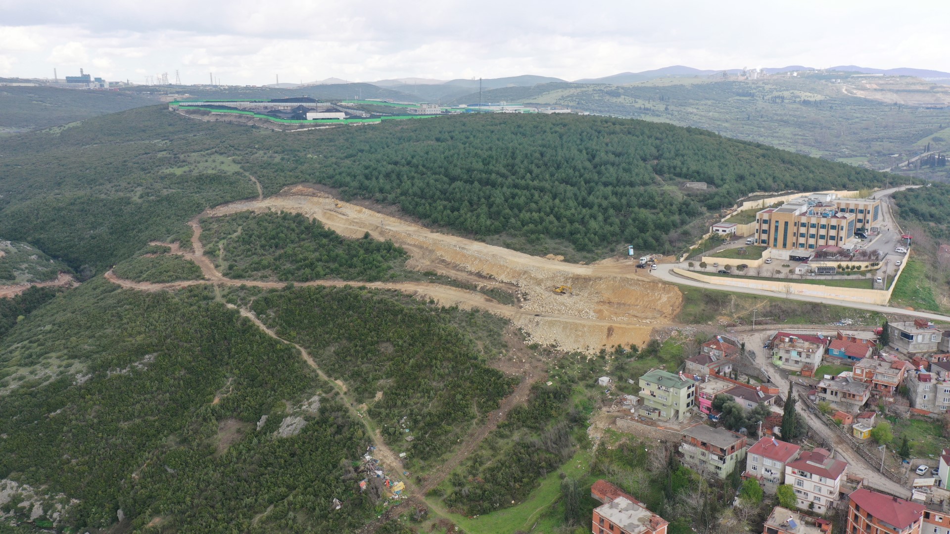 Dilovası Hastane Yolu’nda sondaj çalışması bitti