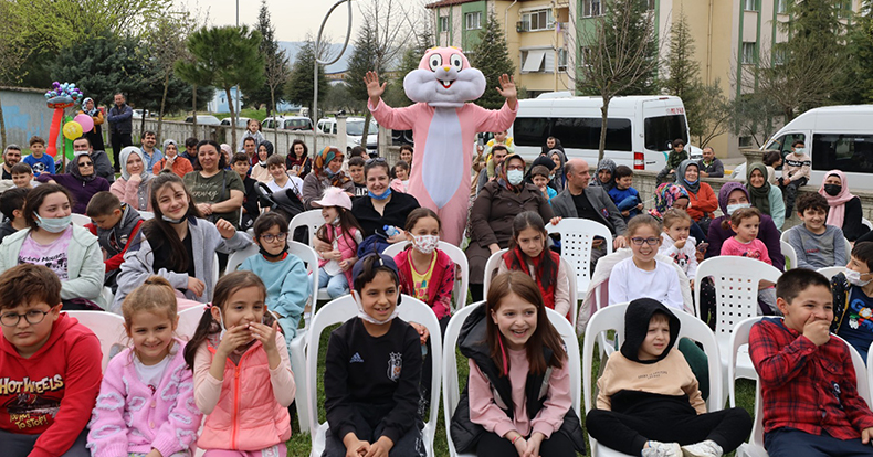 Başiskele’de Mahalleler Çocukların Sevinciyle Şenlendi