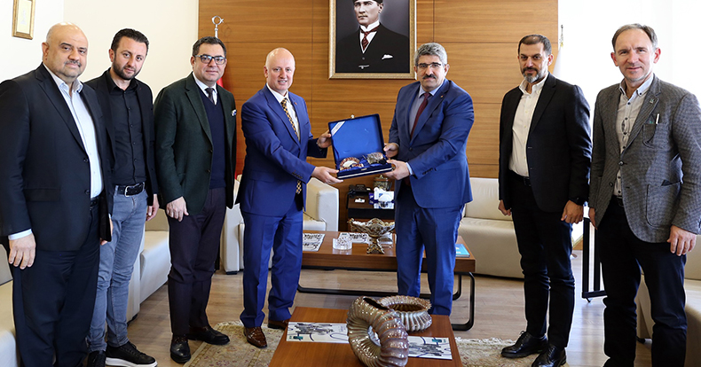 Dursun Ali Özel'in  KOTO’ya veda ziyareti 